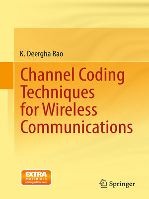 cover image of Channel Coding Techniques for Wireless Communications